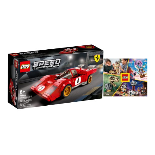 LEGO SPEED CHAMPIONS #76906 – 1970 Ferrari 512 M + LEGO KATALÓG 2024