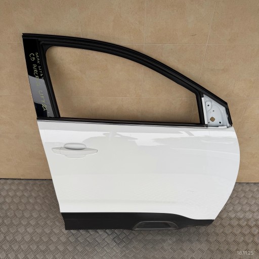 door complete front right CITROEN C5 AIRCROSS LIFT 2022 ROK does not have windows