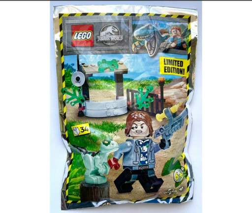 ⭐︎ LEGO 122224 RAINN i RAPTOR JURASSIC WORLD - Rainn Delacourt with