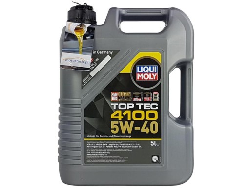 LIQUI MOLY TOP TEC 4100 5W40 C3 SN/CF 10L