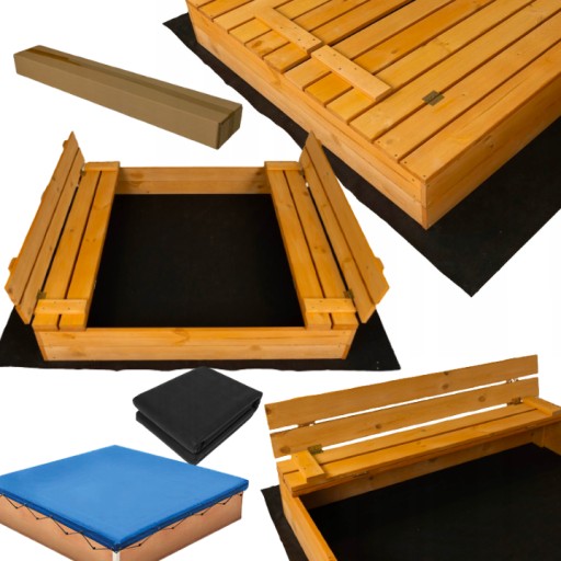 Дерев'яна пісочниця 250 кг