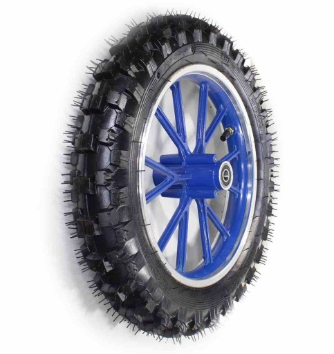 5900802063195 - Карманный обод колеса + шина CROSS Blue 10 2. 50x10 Minicross Pitbike Pocket !!