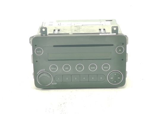 RADIO CD ALFA ROMEO 159 / BRERA COUPE 2005-2011 / 156073093 - ohne KODU