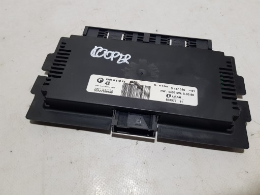 9147386-01 - Модуль контроллера света bmw x5 e70 x6 e71 lcm 9147386