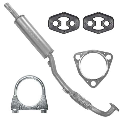 ADMT-G7S3P6V - Середній глушник VW Polo IV 4 9N 1.2 хетчбек