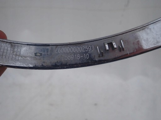 MINI COOPER III 3 F55 14- frame CHROM lights right