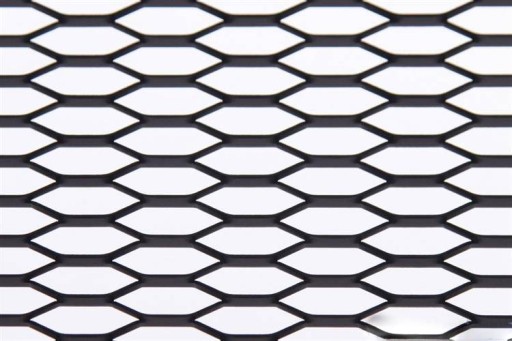 АЛЮМИНИЕВАЯ СОТОВАЯ ЧЕРНАЯ СЕТКА 120X20CM