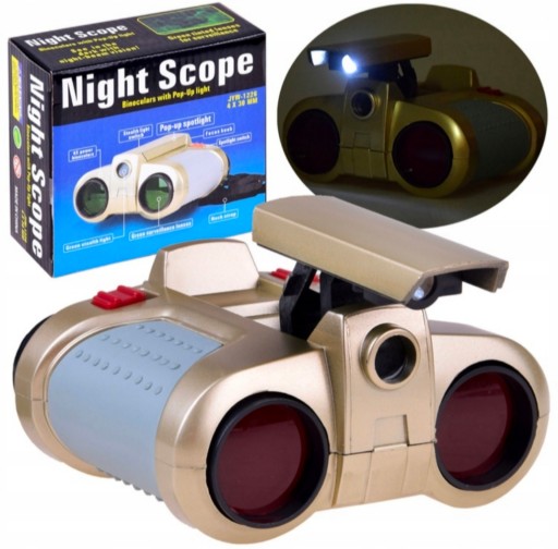 БІНОКЛЬ НІЧНОГО БАЧЕННЯ ЛІХТАРИК ДИТЯЧИЙ 4х30