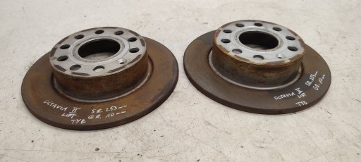 disc brake rear part rear Skoda Octavia II LIFT 1,9 TDI