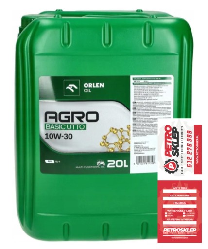 ORLEN AGRO BASIC UTTO OIL 10W30 20л