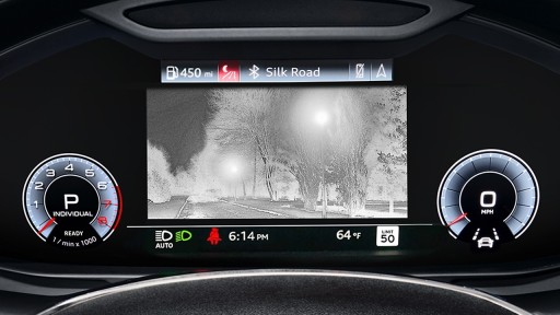 Audi e-tron 4K Night Vision kalibracja za z Kalwaria