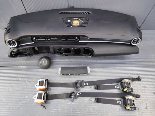 MERCEDES CLA W118 LIFT Konsole AIRBAG Gurten KOMPLET DEMONTAZ