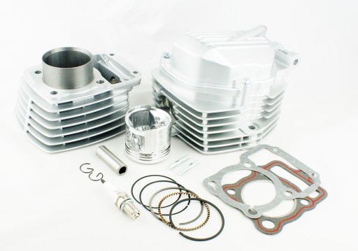 AB5V1095 - ЦИЛИНДР + ГОЛОВКА КПЛ .  4T 150CCM (62MM) - ROMET с