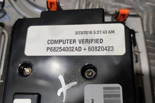 Другие модули jeep grand cherokee i (zj) p68254002ad 3.0l дизель 2020