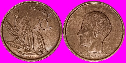 Belgia 20 franków 1982 / 407