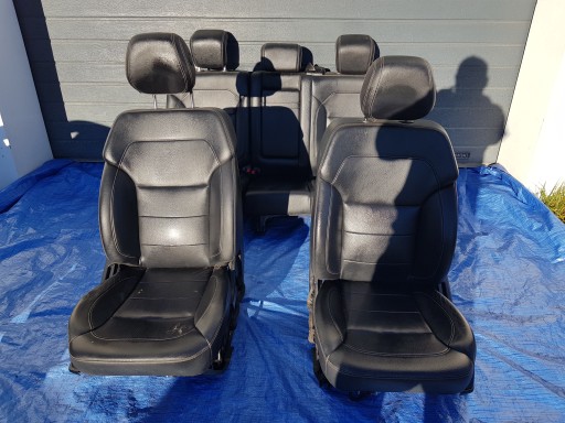 MERCEDES ML W166 seats seat left right driver´s of the passenger seat KOMPLET