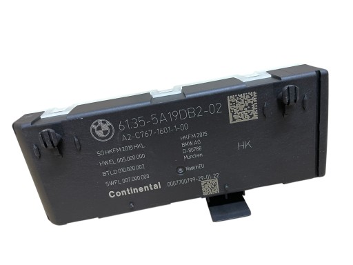 module control unit OTWARCIA of the rear bonnet BMW 4 G26