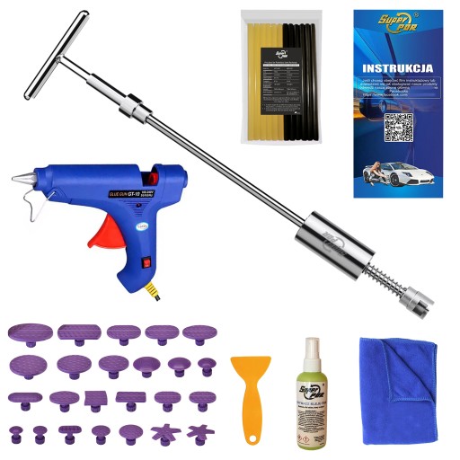 Комплект PDR видалення вм'ятин після граду