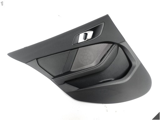 BMW 1 F40 19-24 upholstery side + handle speaker door rear part left leather