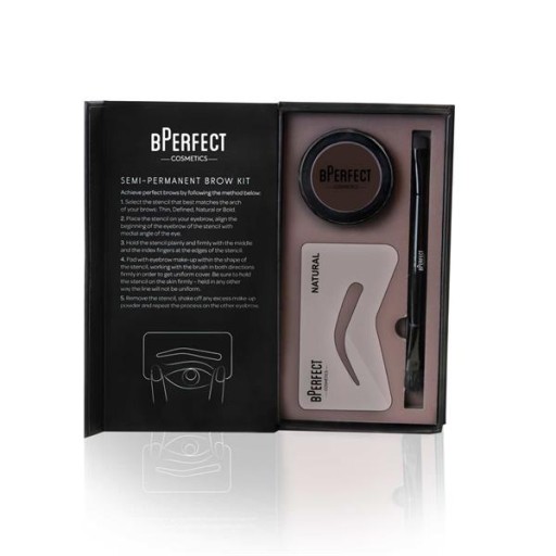 BPerfect Semi-Permanent Brow Kit - Charcoal Set