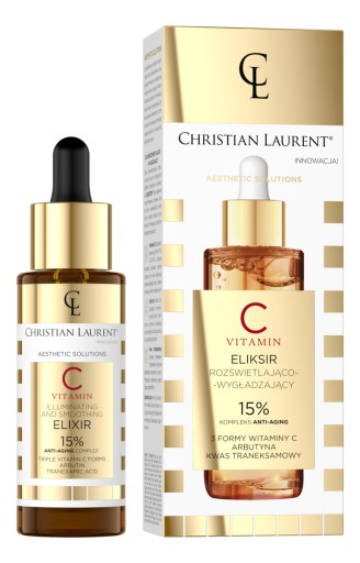 Christian Laurent Aesthetic C Vitamin 15% vyhladzujúci elixír 30 ml