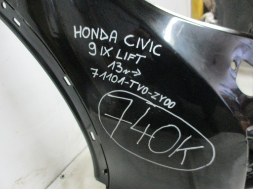 bumper front front Honda Civic 9 IX lift 13r- 71101-TV0-ZY00