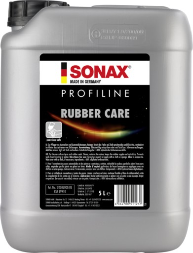 SONAX для обслуживания резиновых компонентов 5l