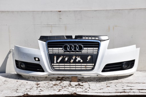 bumper front AUDI A3 8P LIFT 2008-2012 Kod lakieru: LY9C