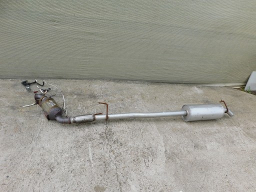 complete exhaust pipe DPF catalyst tlumik sensors VW Crafter 2.5 TDI sprawny