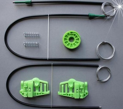 BMW 3 COMPACT E46 99-06 Стеклоподъемник левый комплект W-WA