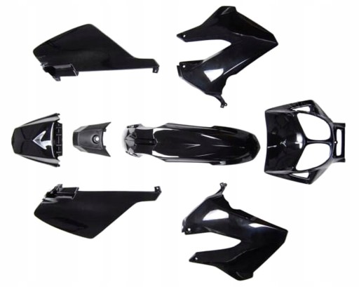 AW5902 - НАБІР ПЛАСТИКІВ ЧОРНИЙ DERBI SENDA