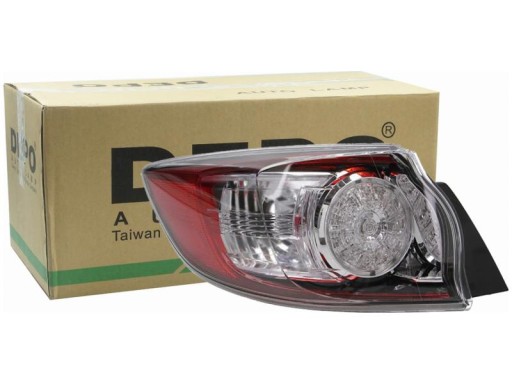 216-1981L-UE - Фонарь задний левый mazda 3 ii 08-14 лифтбек