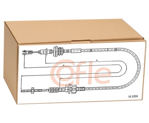 11.2255 - Трос зчеплення для CITROEN C1 1.0