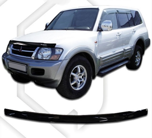 ОБТЕКАТЕЛЬ КАПОТА MITSUBISHI PAJERO 2002-06