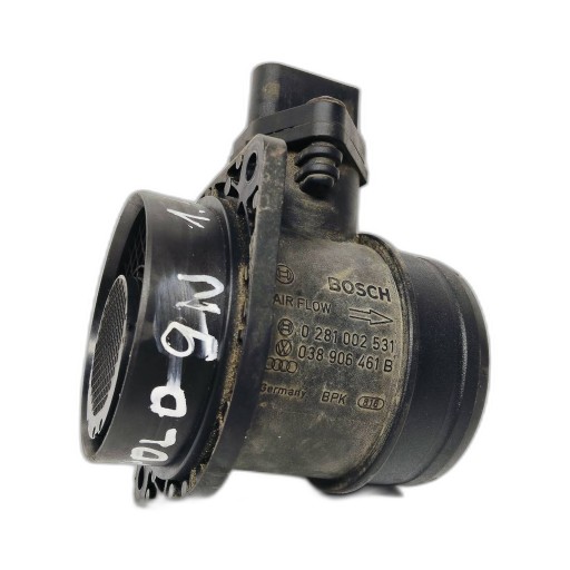 flow meter Volkswagen Polo 9N 1.4 TDI 0281002531 038906461B
