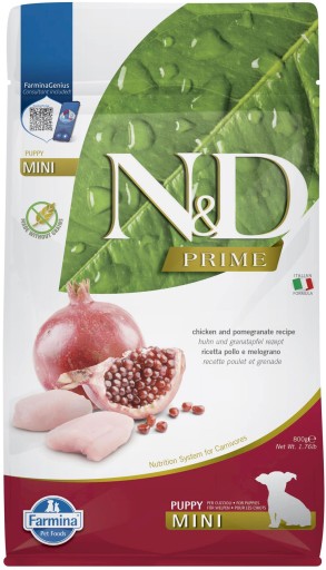 FARMINA ND Chicken Pomegranate Puppy Mini 800g (8010276035981