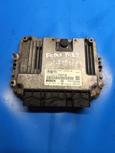 7M5112A650UB - Комп'ютерний контролер двигуна ford focus mk2 1.6 tdci