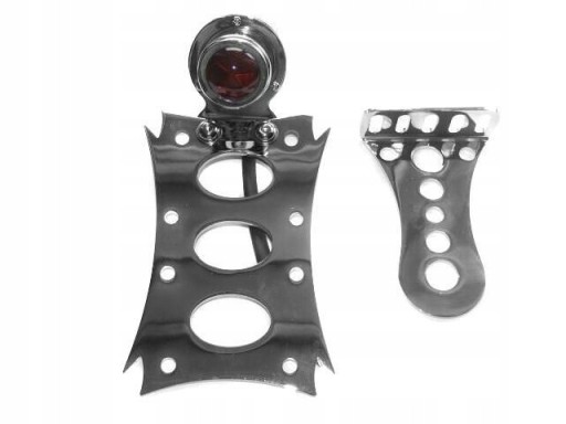 LA-279 - ЗАДНИЙ ФОНАРЬ ЗАДНИЙ СВЕТОДИОДНЫЙ ХРОМ С ПОДСТАВКОЙ