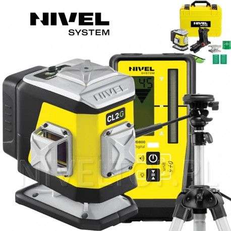 ZK0160 - Лазер cl2g с перекрестной линией (2 x 360°) + штатив sjjm1ex + цифровой датчик rd800