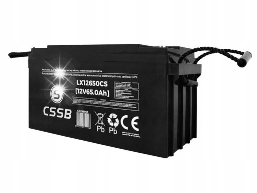 Мощный аккумулятор agm 12 в, 65 ач, необслуживаемый ибп, аварийный источник питания, лодка