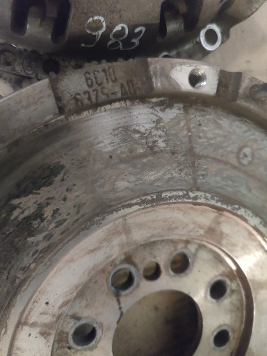 FORD TRANSIT MK7 2.2TDCI wheel flywheel 6C1Q-6375-AD pressure plate disc 983