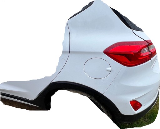 FORD FIESTA MK8 ACTIVE fender rear left quarter FROZEN WHITE original