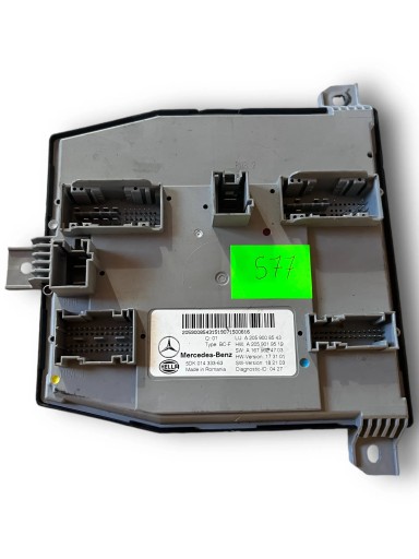 MERCEDES C KLASA W205 control unit module SAM 2059008543 @M