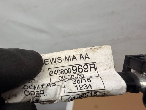 Renault Megane IV batteriemanagement sensor 240800969R