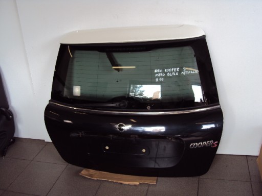 MINI COOPER S AERO R56 ASTRO ЧОРНА ЗАДНЯ ДВІРЦЯ