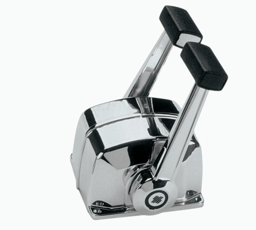 ДВУХБАЛОЧНЫЙ ПЕРЕКЛЮЧАТЕЛЬ B 78 С ОТДЕЛКОЙ, ХРОМИРОВАННЫЙ