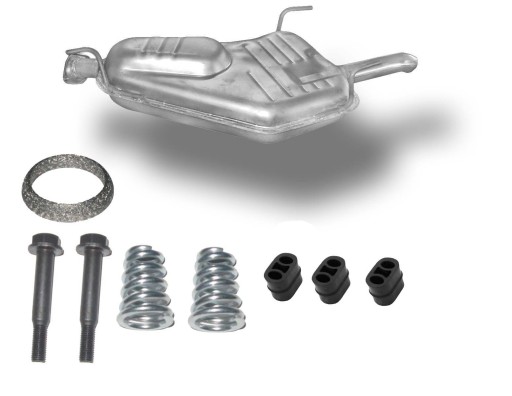 17.280 - OPEL VECTRA B 1,6 1,8 2,0 2,2 ГЛУШИТЕЛЬ