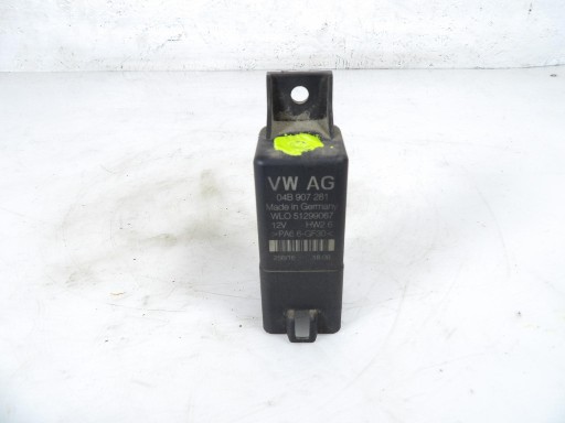 SKODA FABIA III 3 relay plugs 04B907281