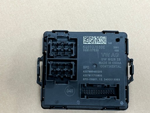 Контролер шлюзу vw golf 8 viii 5qs907530e