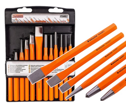 Набір різаків і кернерів C5802 12elem